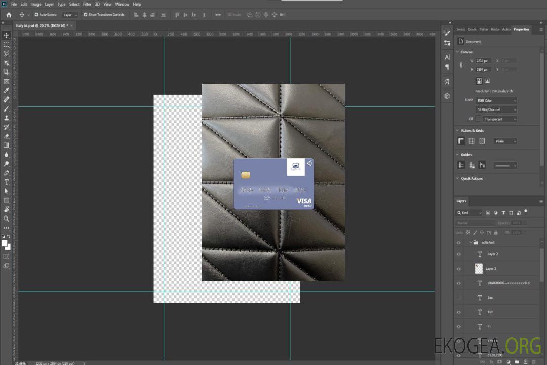 Africa Banking Corporation (ABC) Kenya carte de débit visa photolook recto template